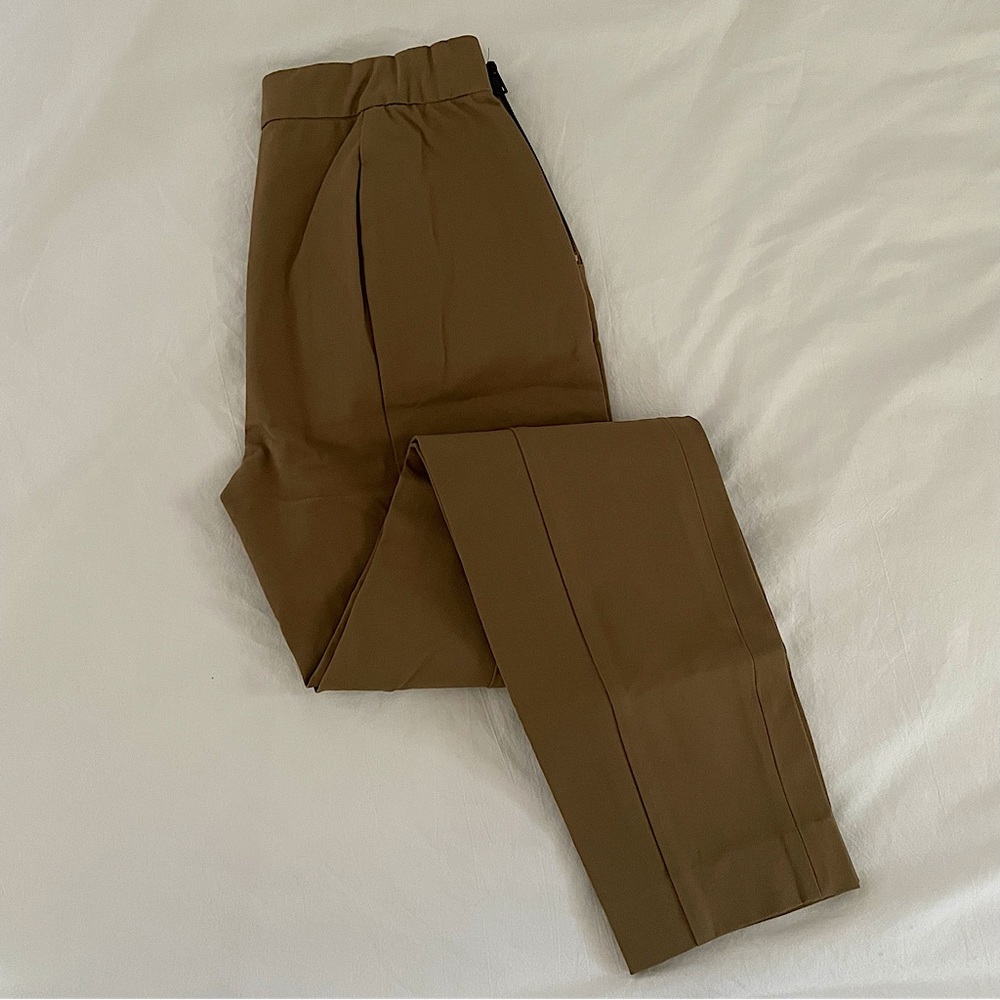 🌟NWOT Everlane Side-Zip Stretch Cotton Pant — Size 0
